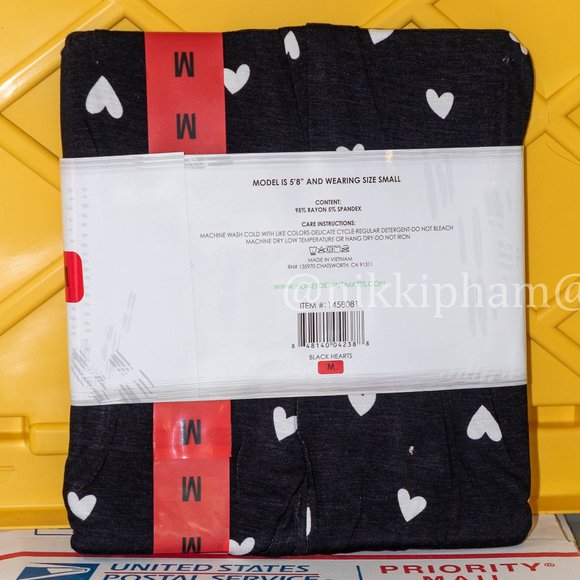 Honeydew Intimates women super soft jersey Pajama set in black - Picture 4 of 4